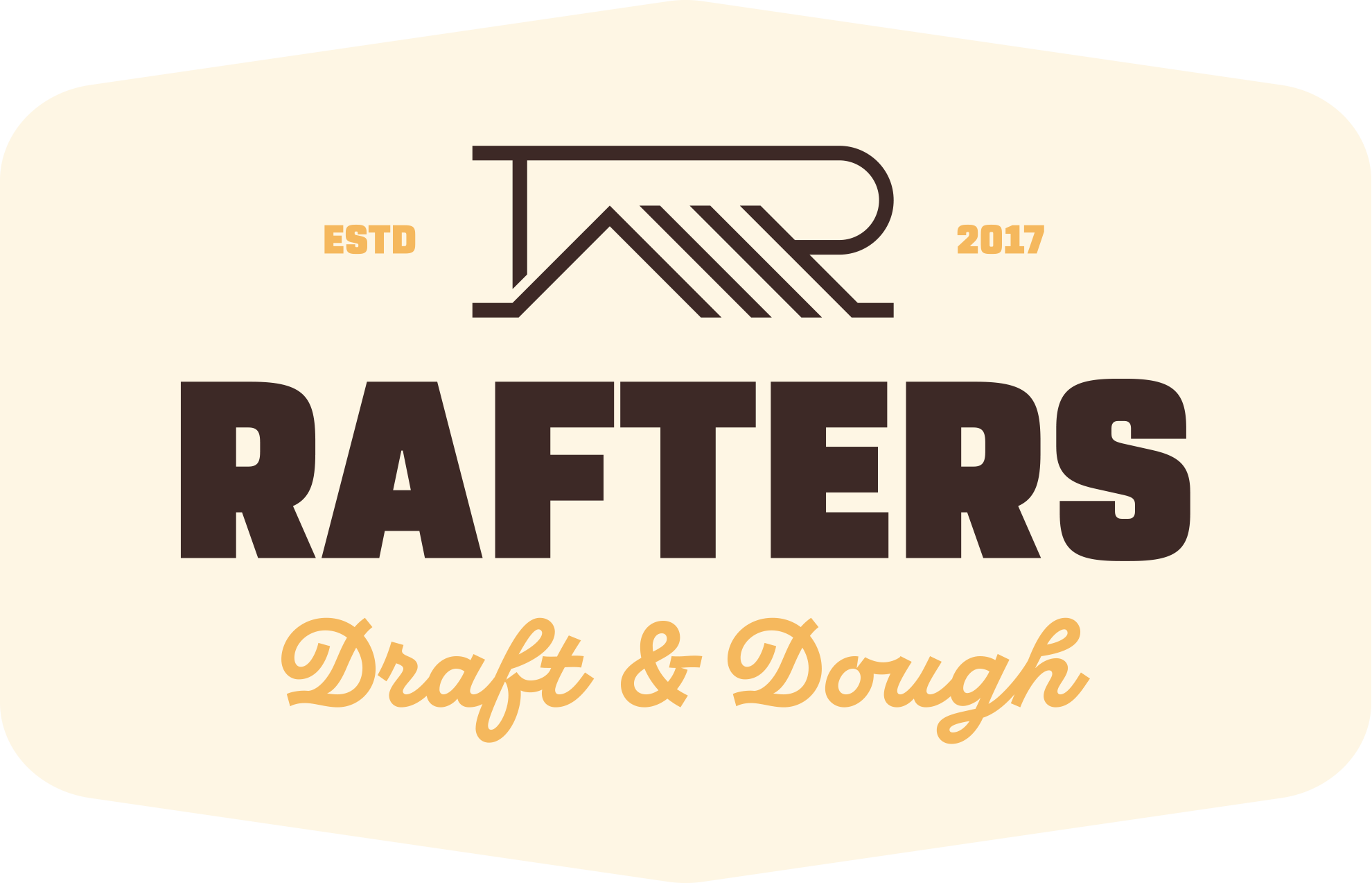 Rafters Draft & Dough - Branding