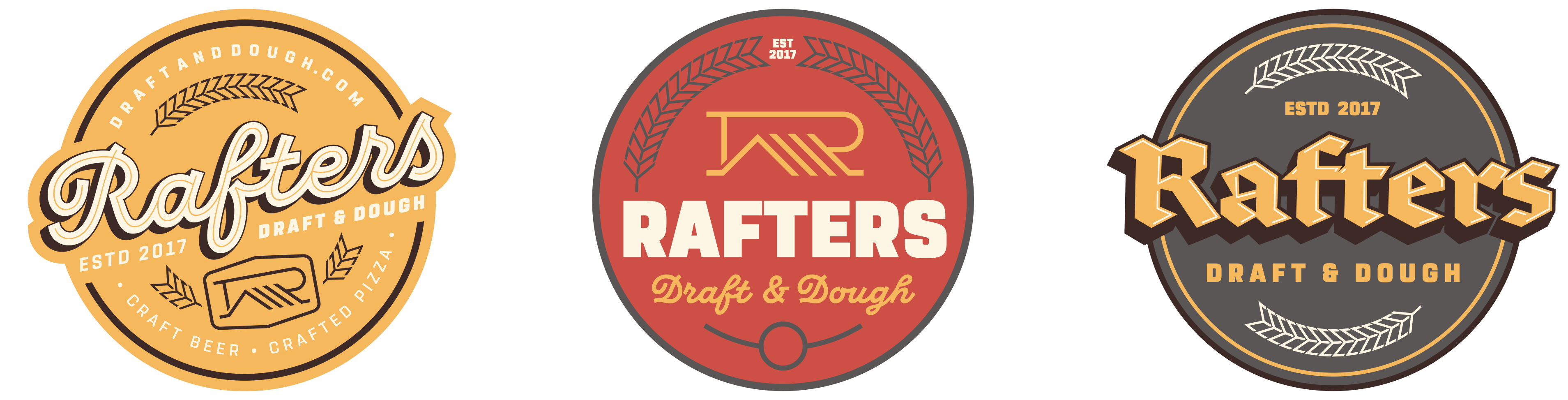 Rafters Draft & Dough - Branding Rafters Draft & Dough - Branding