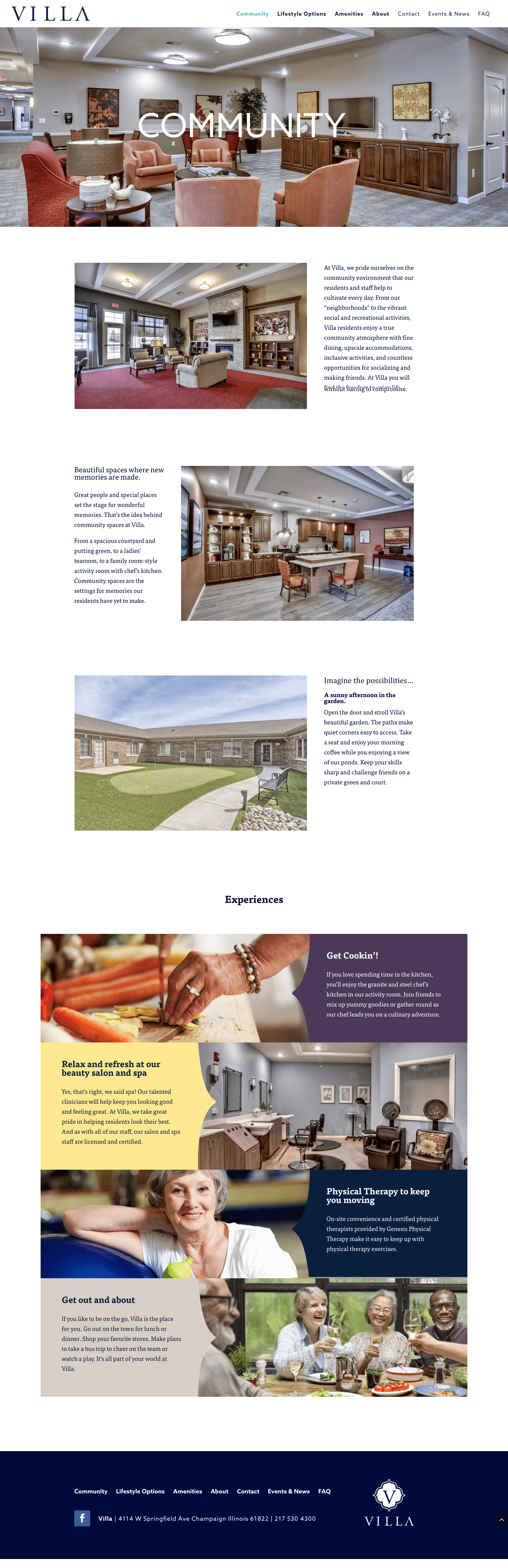 Villa - Website
