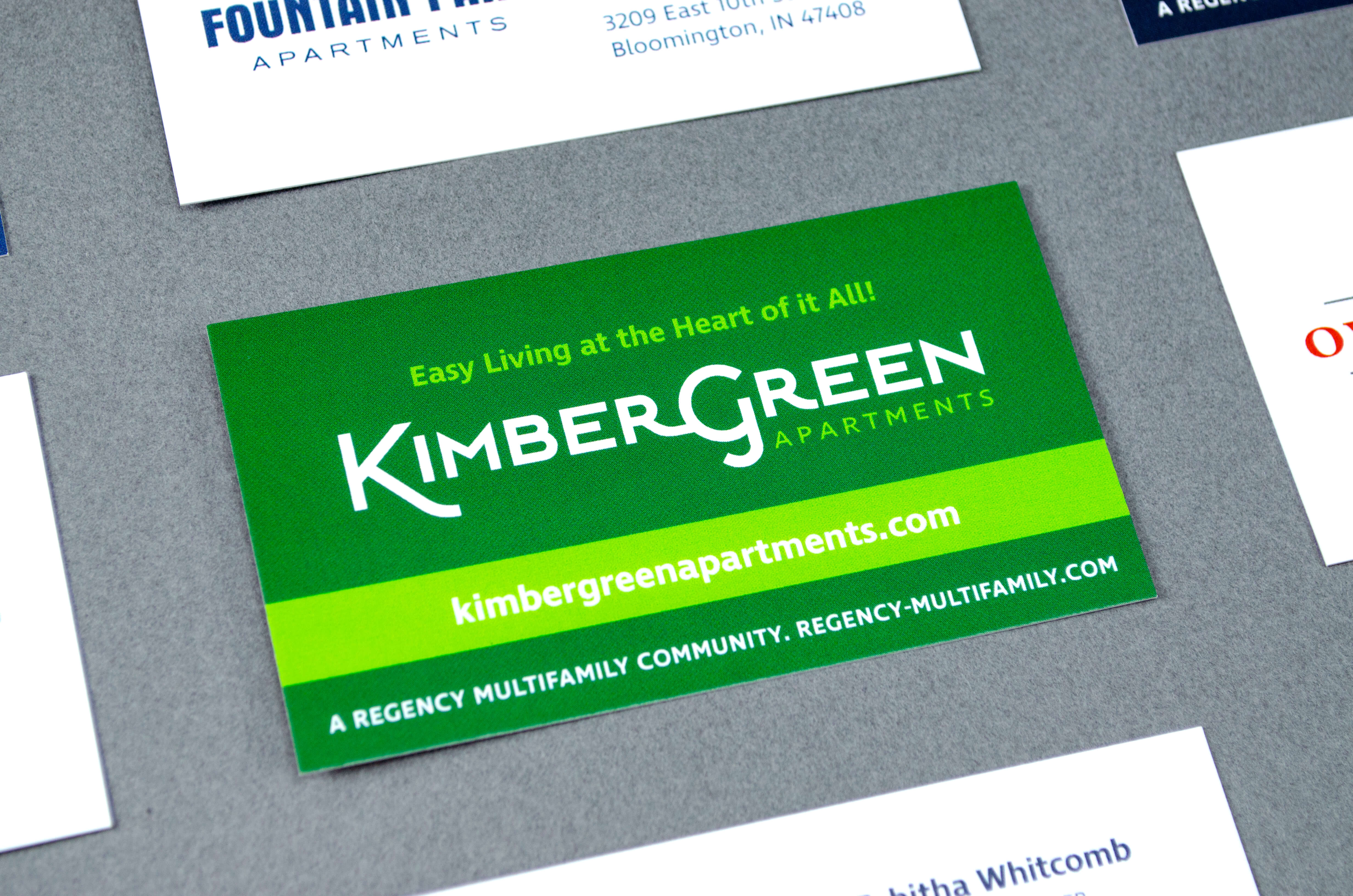 Regency - Kimber Green Apartments - Branding