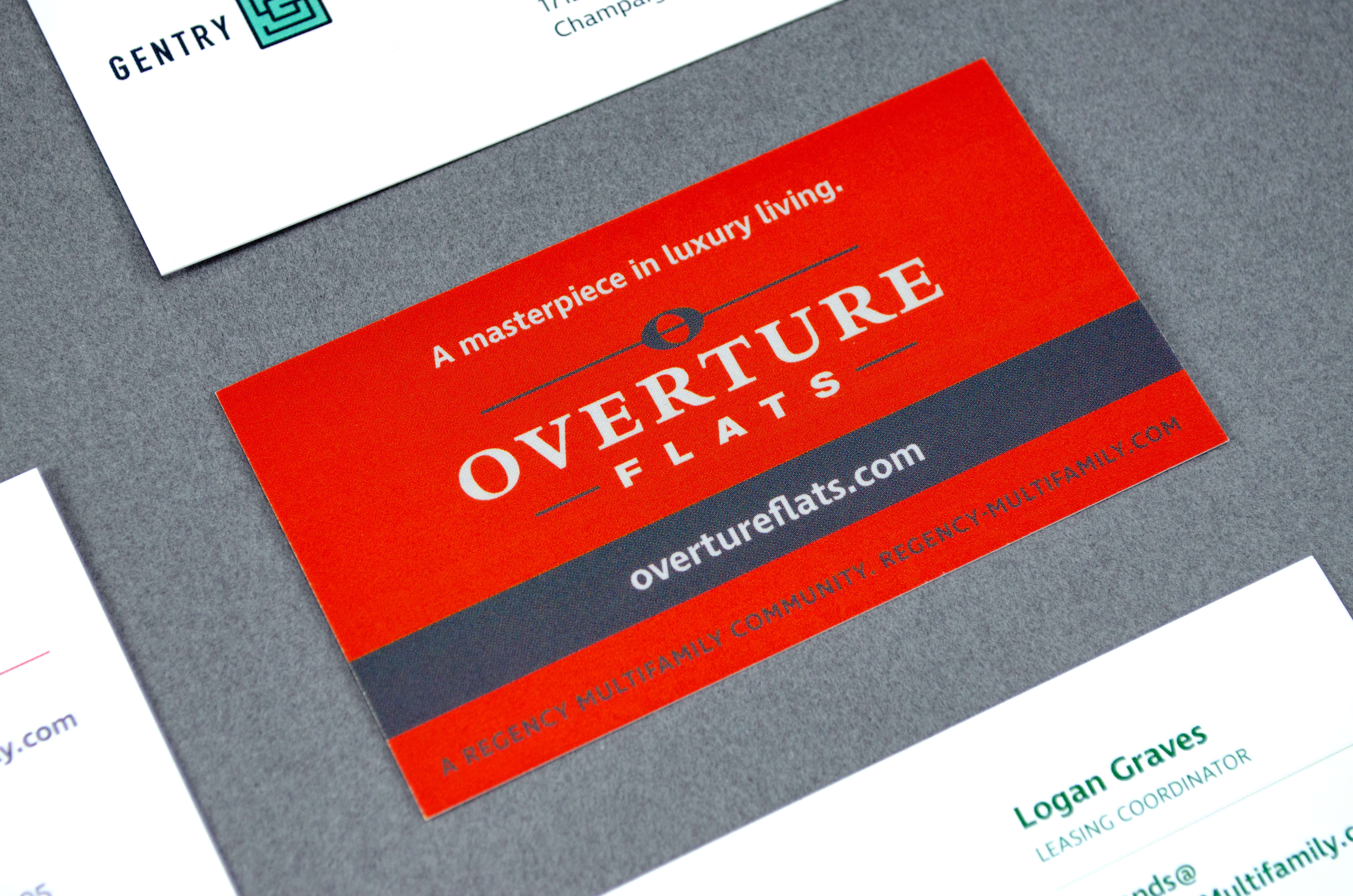 Regency - Overture Flats Apartments - Branding