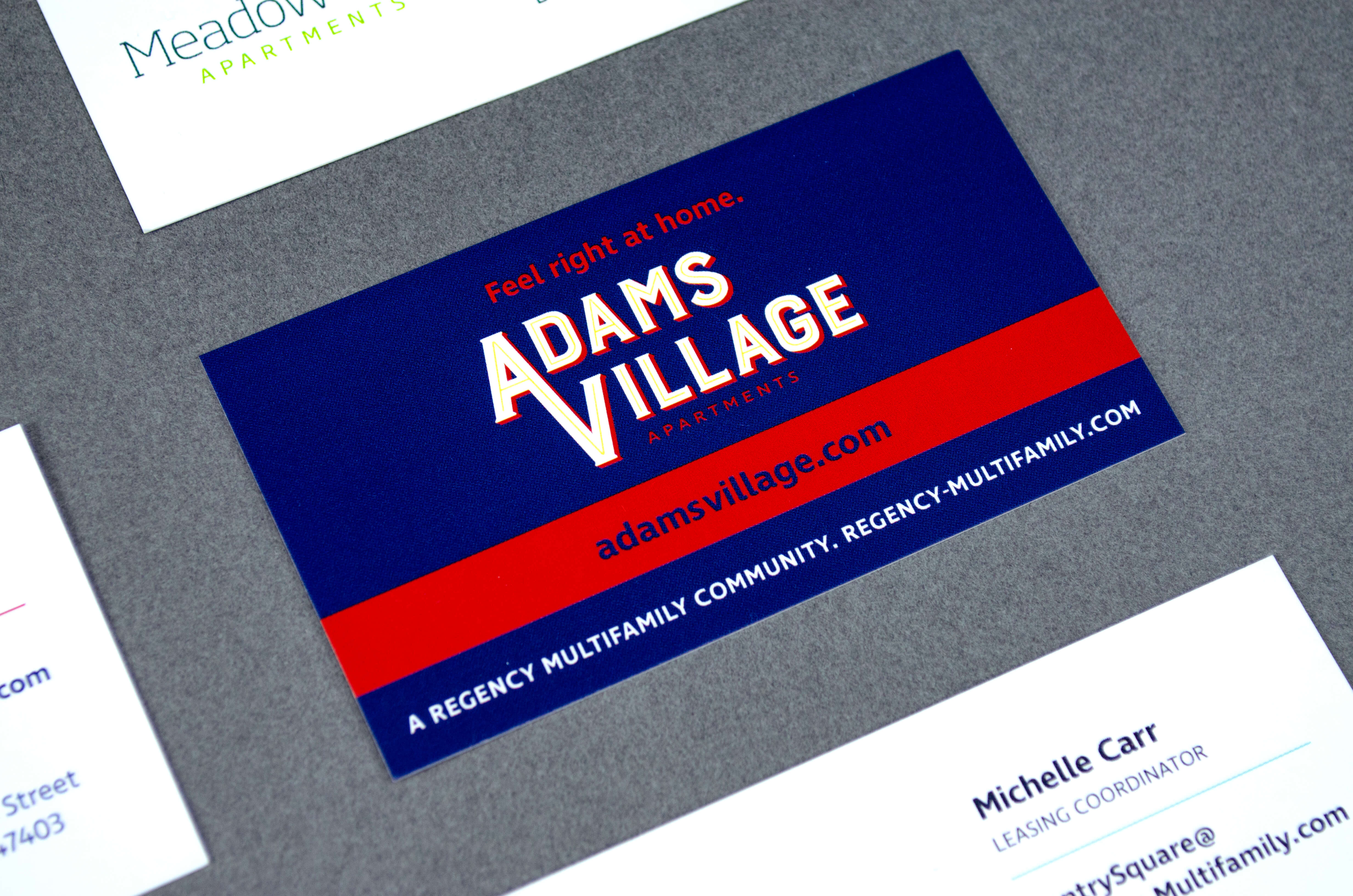 Regency - Adams Village Apartments - Branding