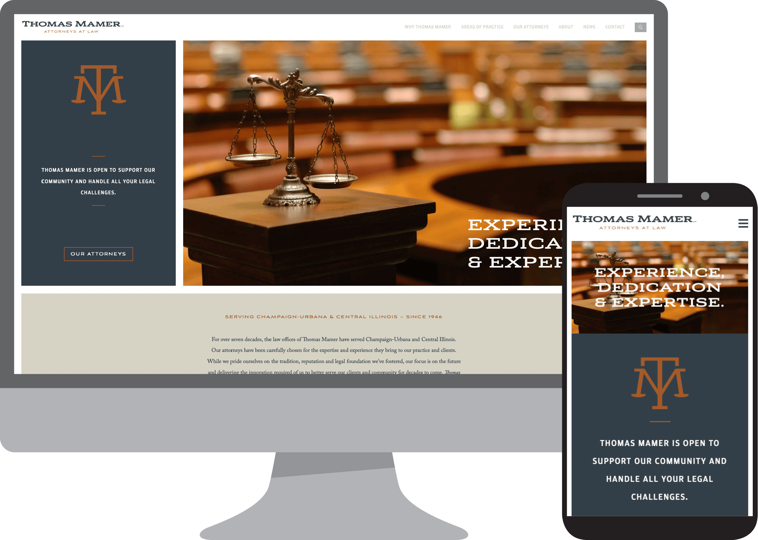 Thomas Mamer - Attorneys at Law - Website