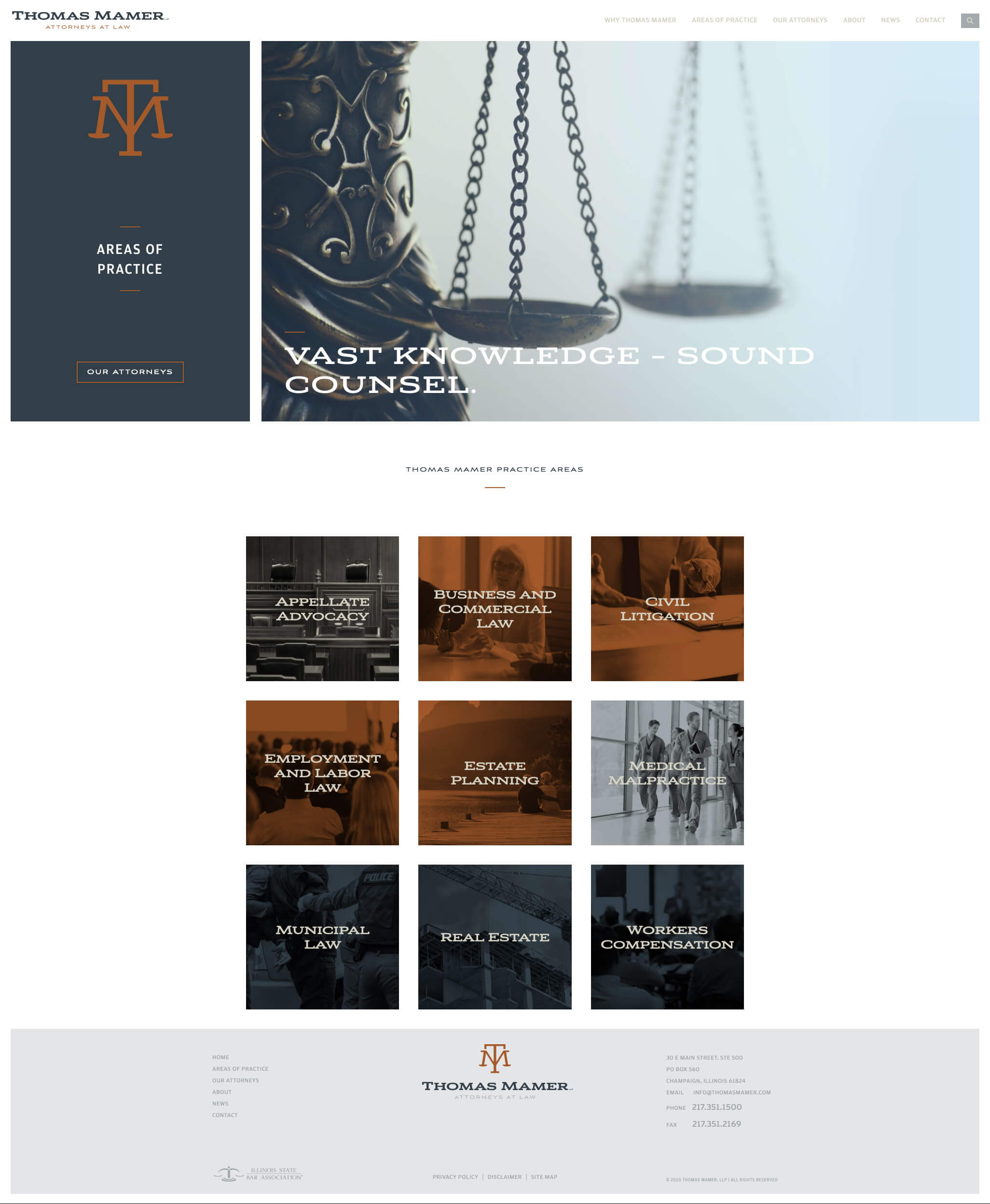 Thomas Mamer - Attorneys at Law - Website