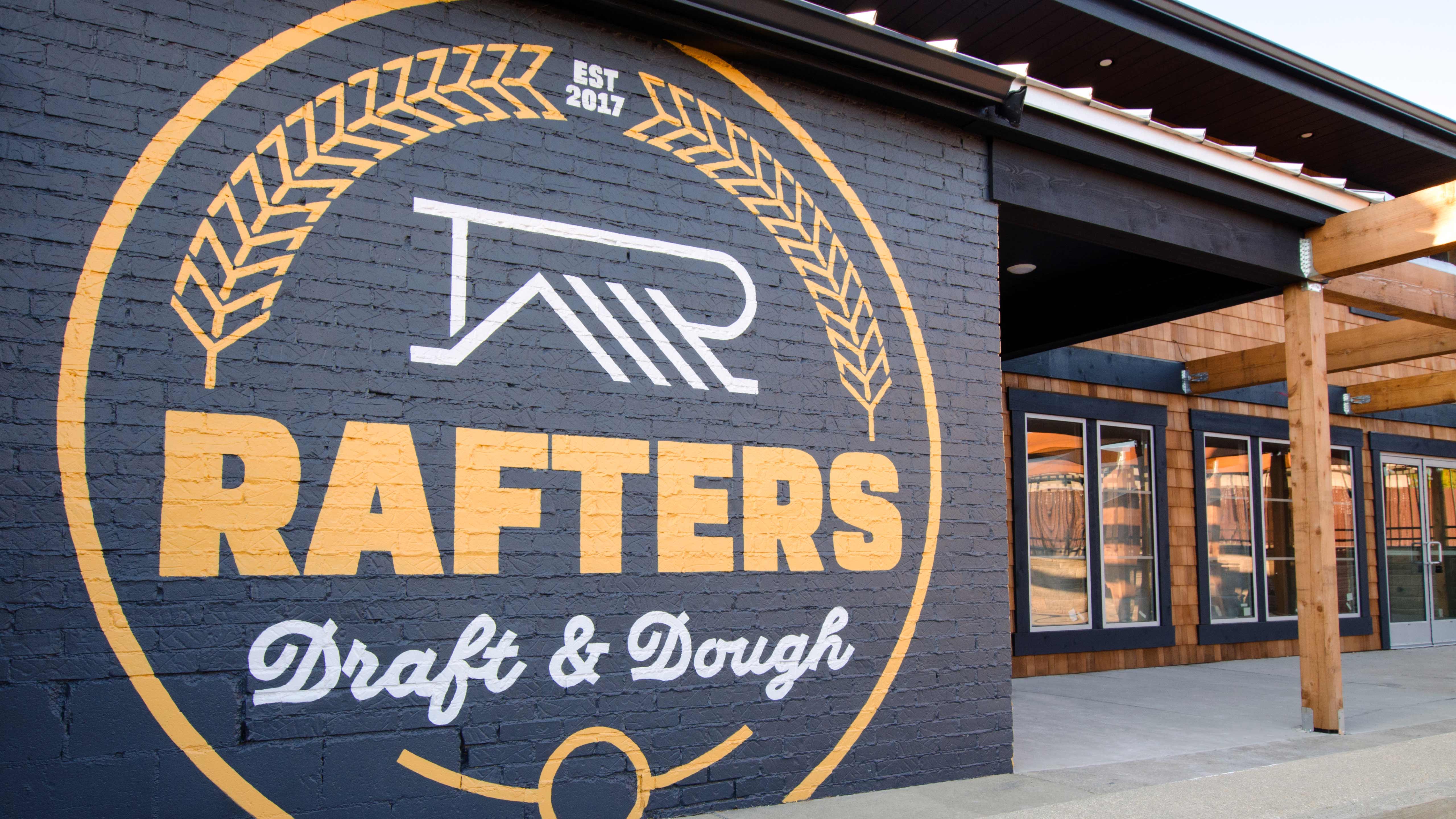 Rafters Draft & Dough - Branding