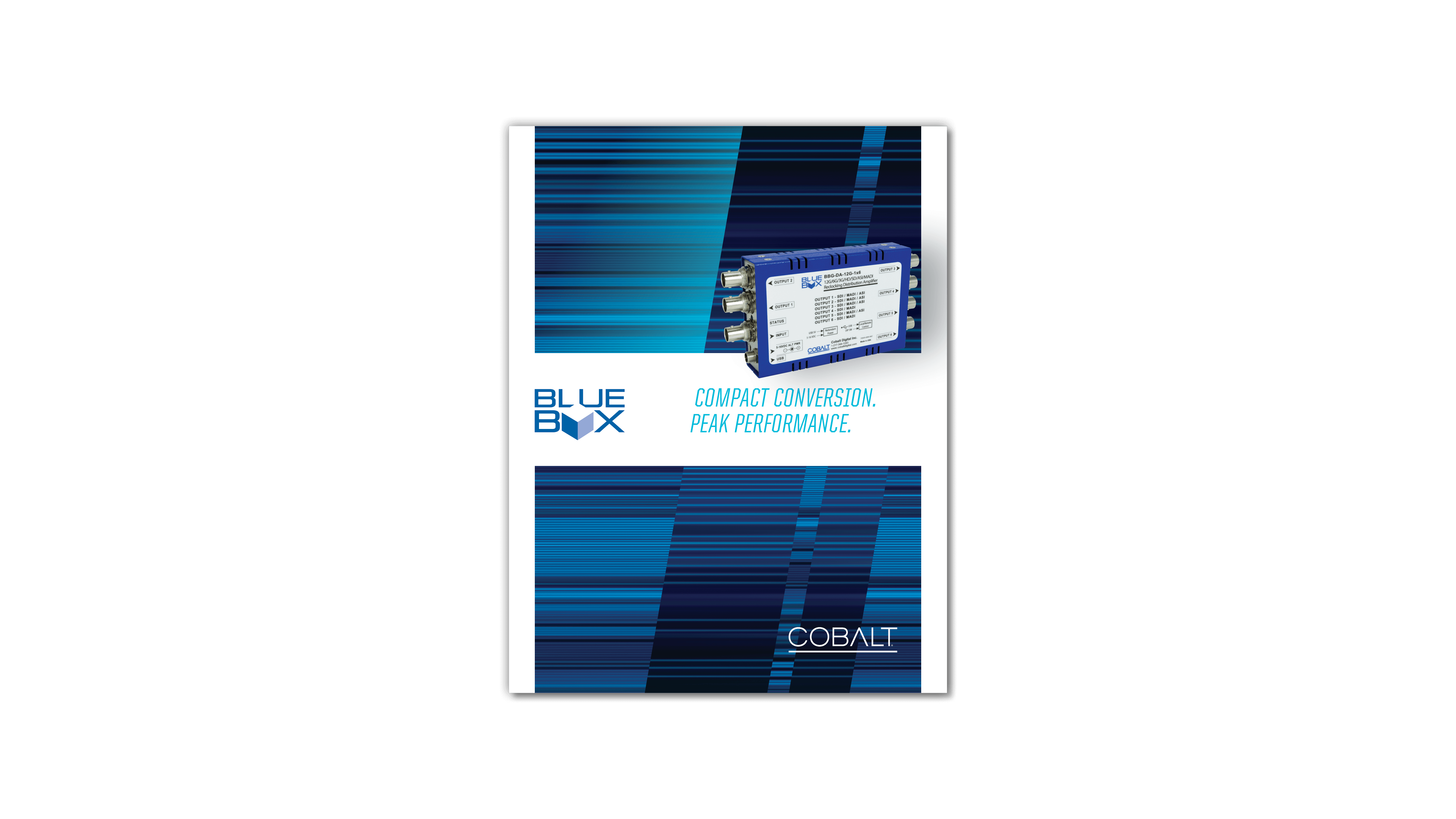 Cobalt Digital | 2020-2021 Blue Box Brochure