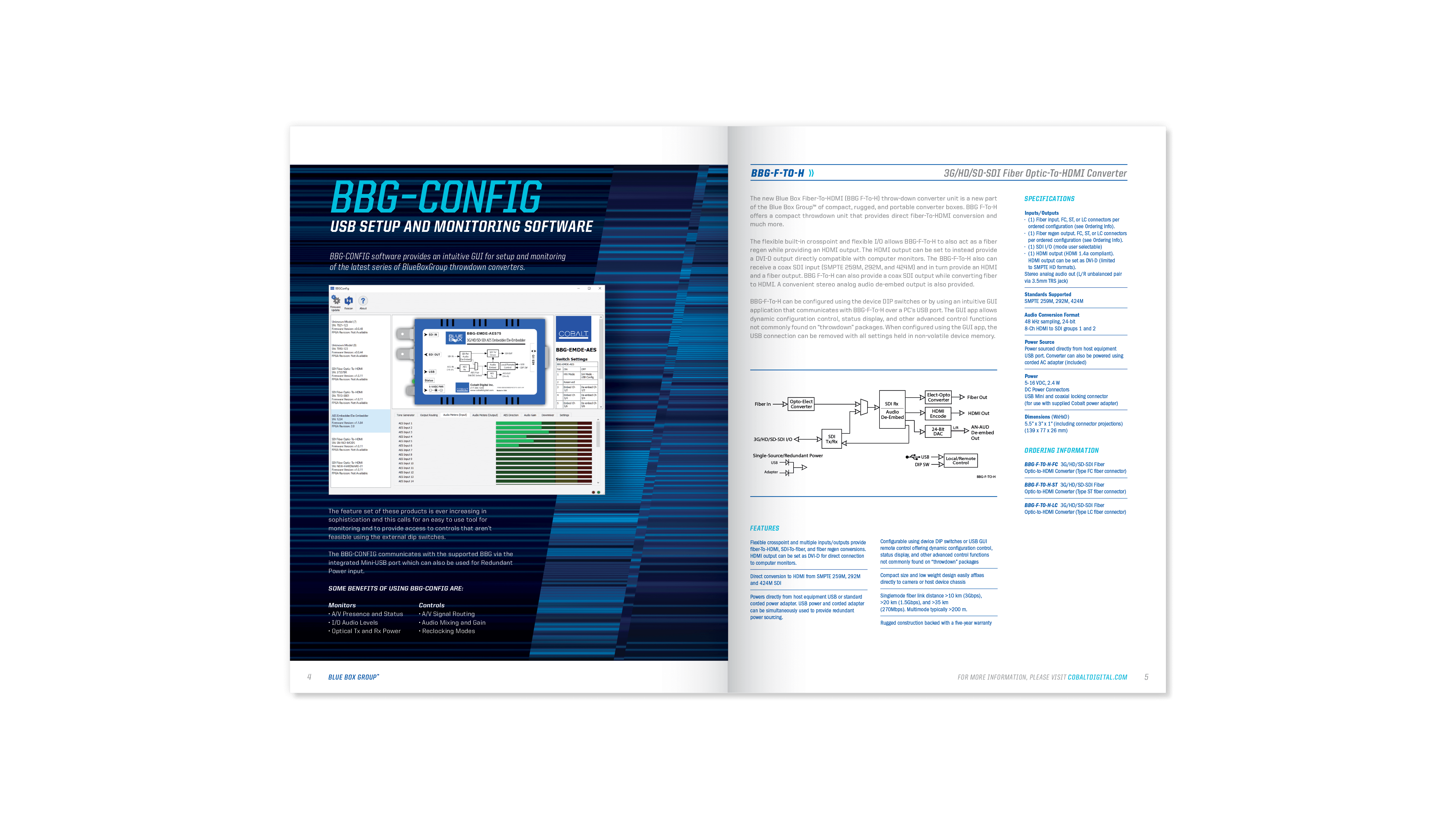 Cobalt Digital | 2020-2021 Blue Box Brochure