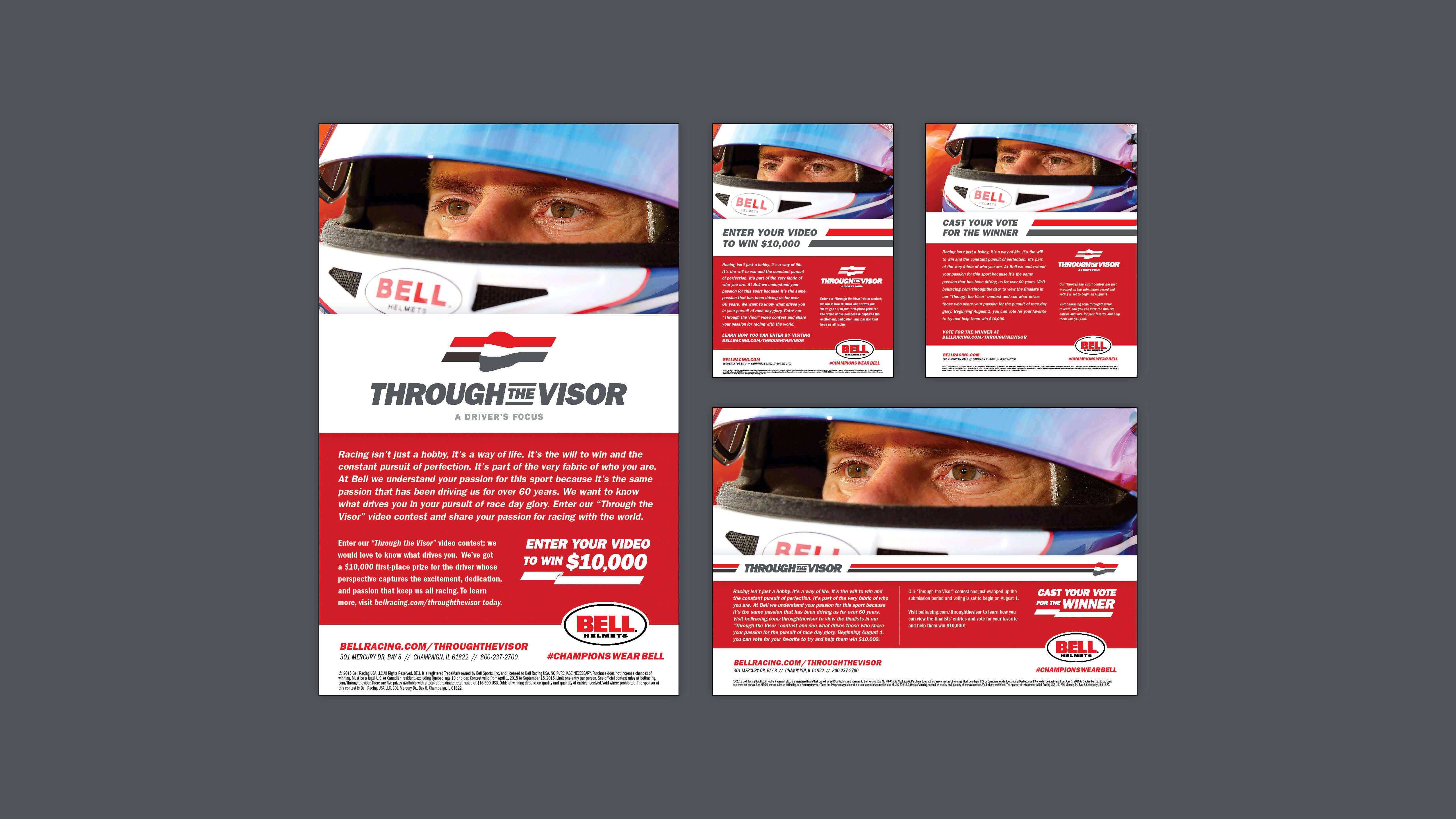 BELL Racing USA - Through the Visor