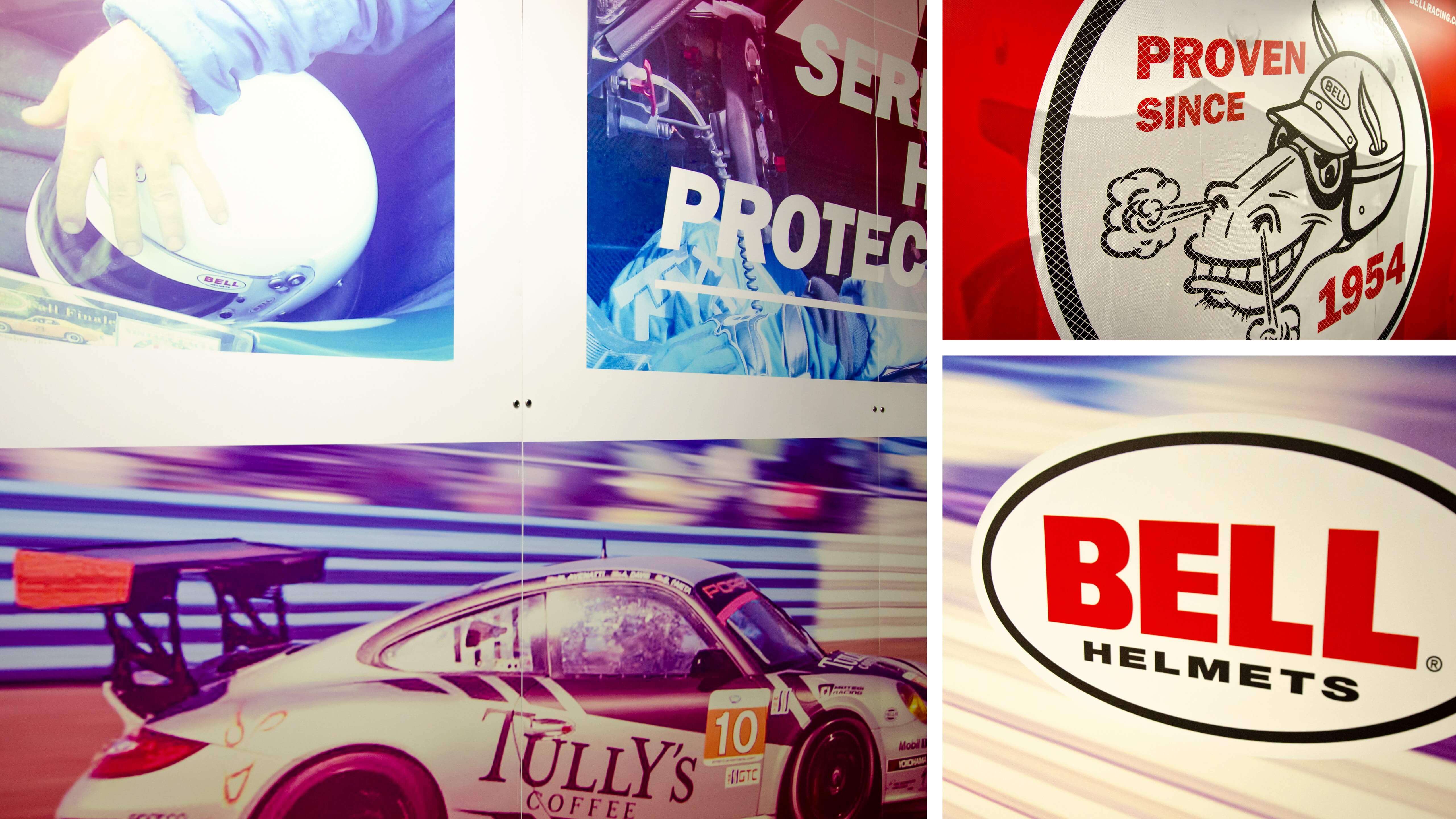 Bell Racing USA - Trade Show Graphics