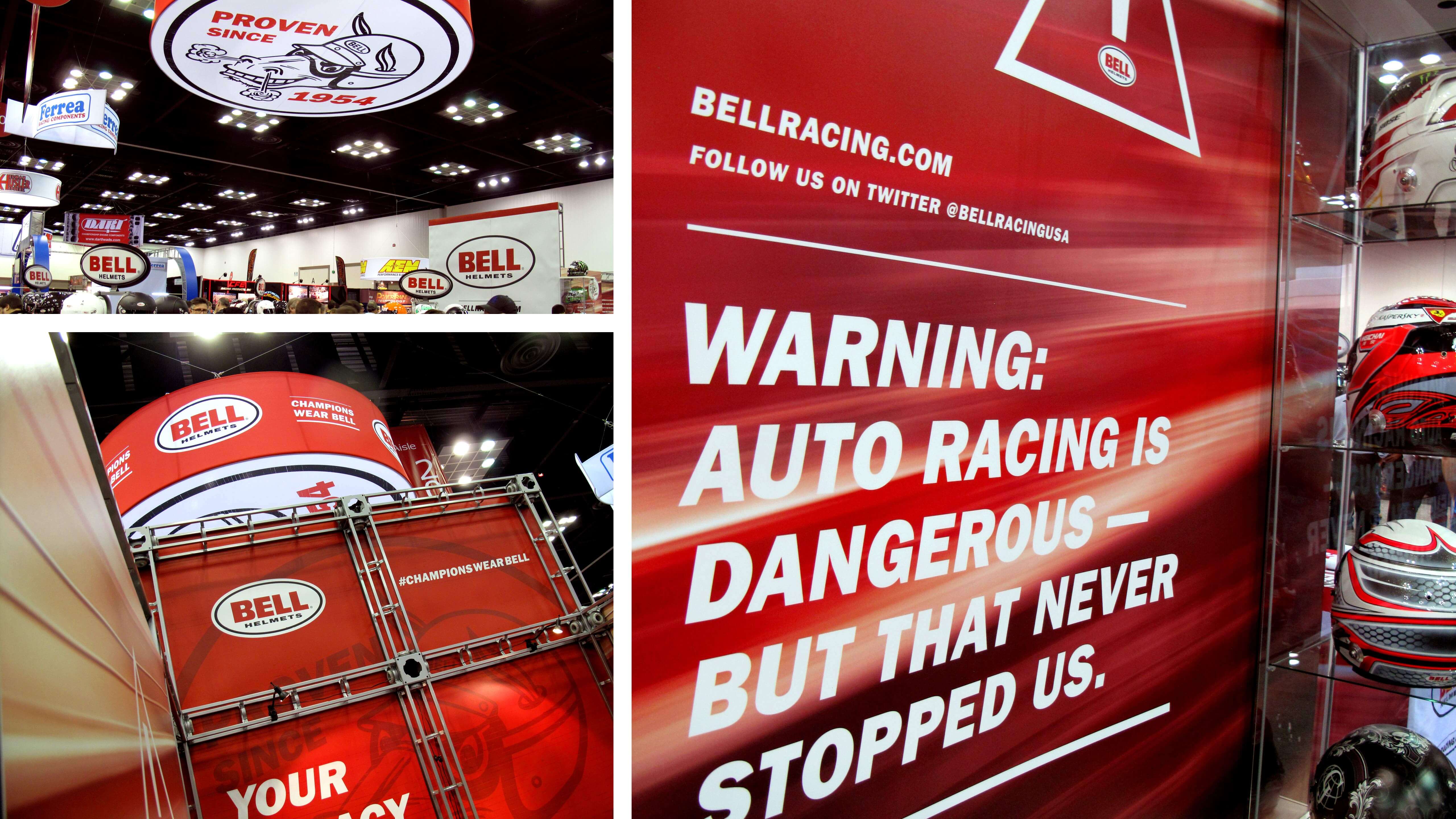 Bell Racing USA - Trade Show Graphics