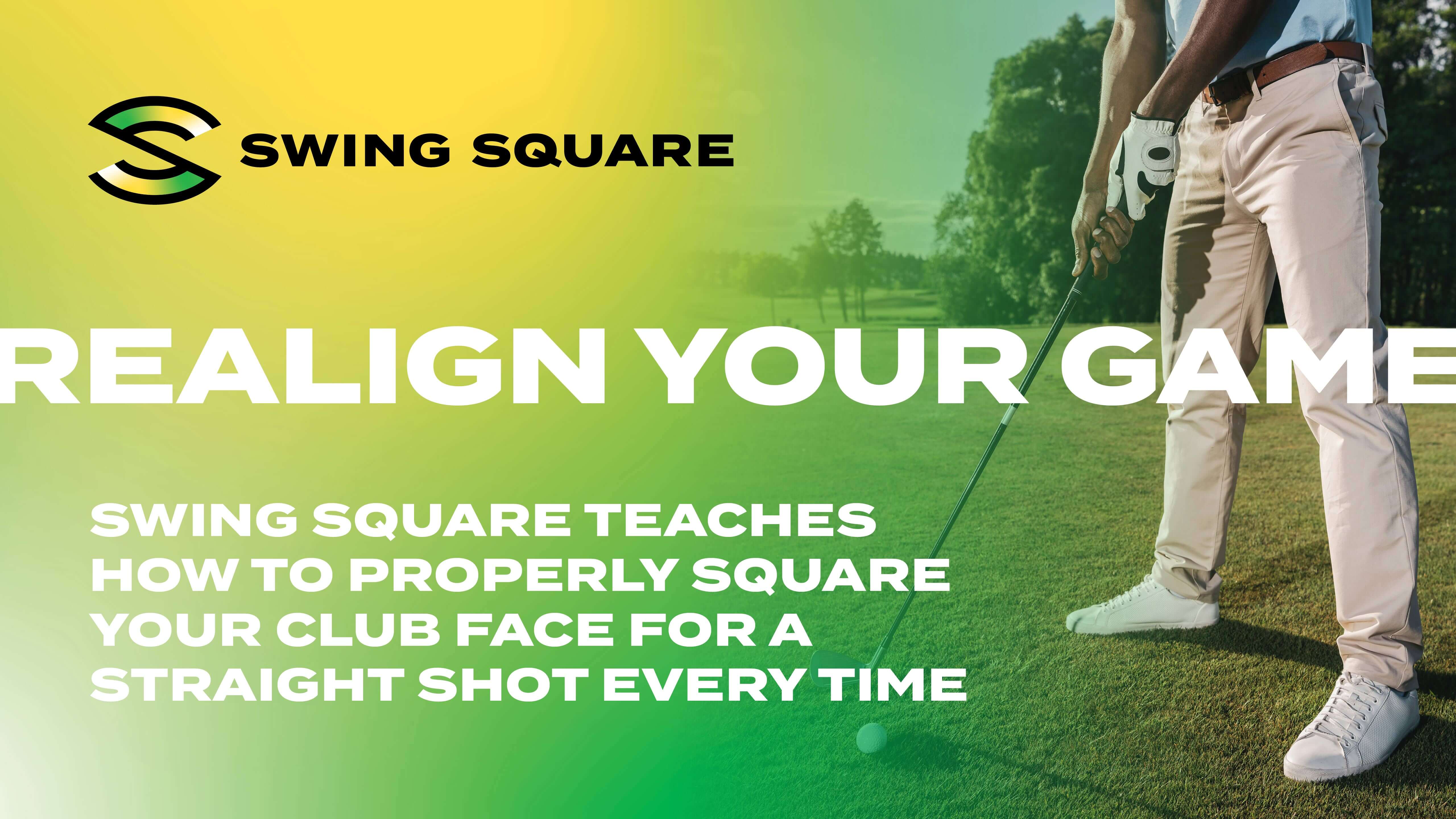 Swing Square - Golf Aid - Branding