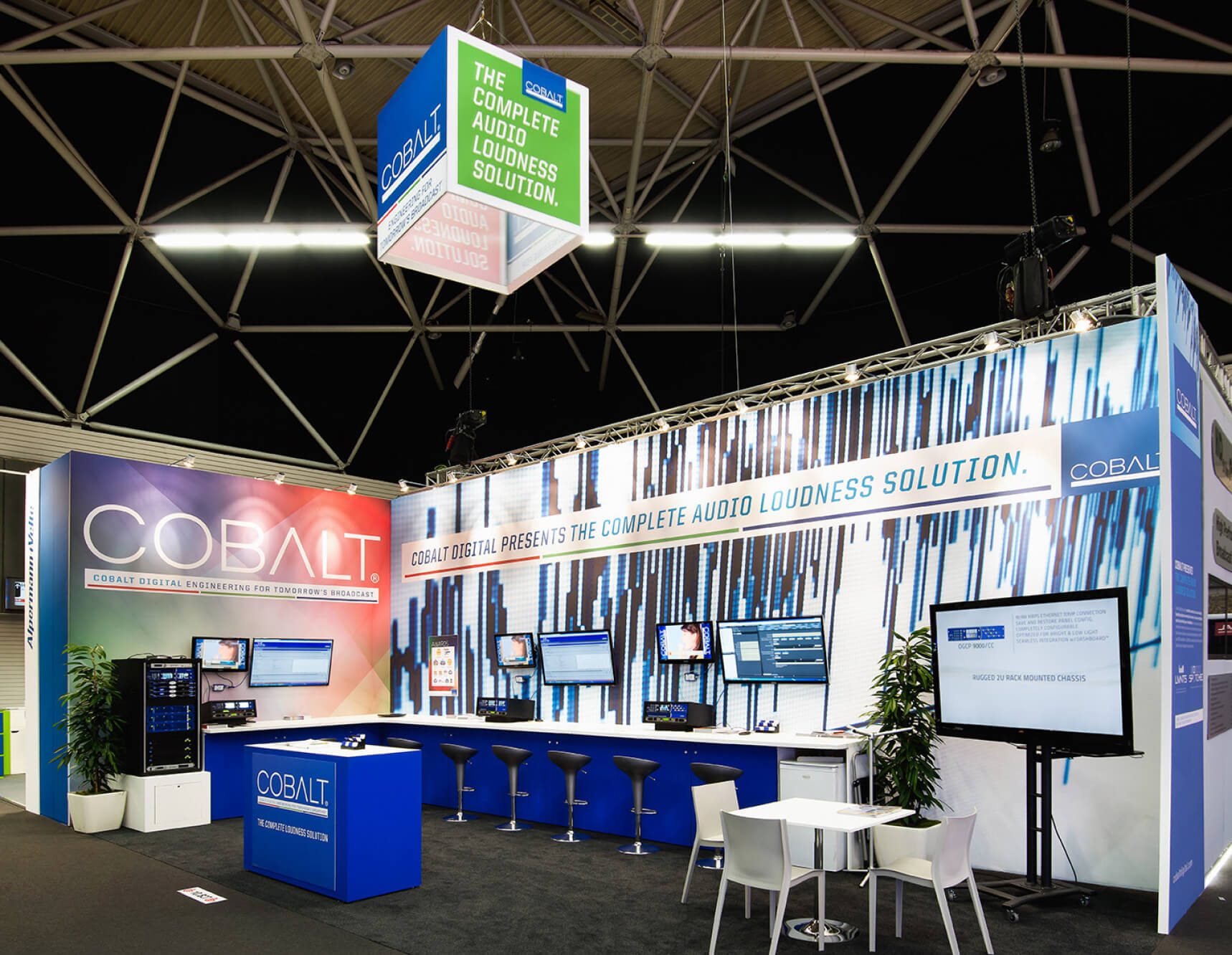 Cobalt Digital | Tradeshow Booth