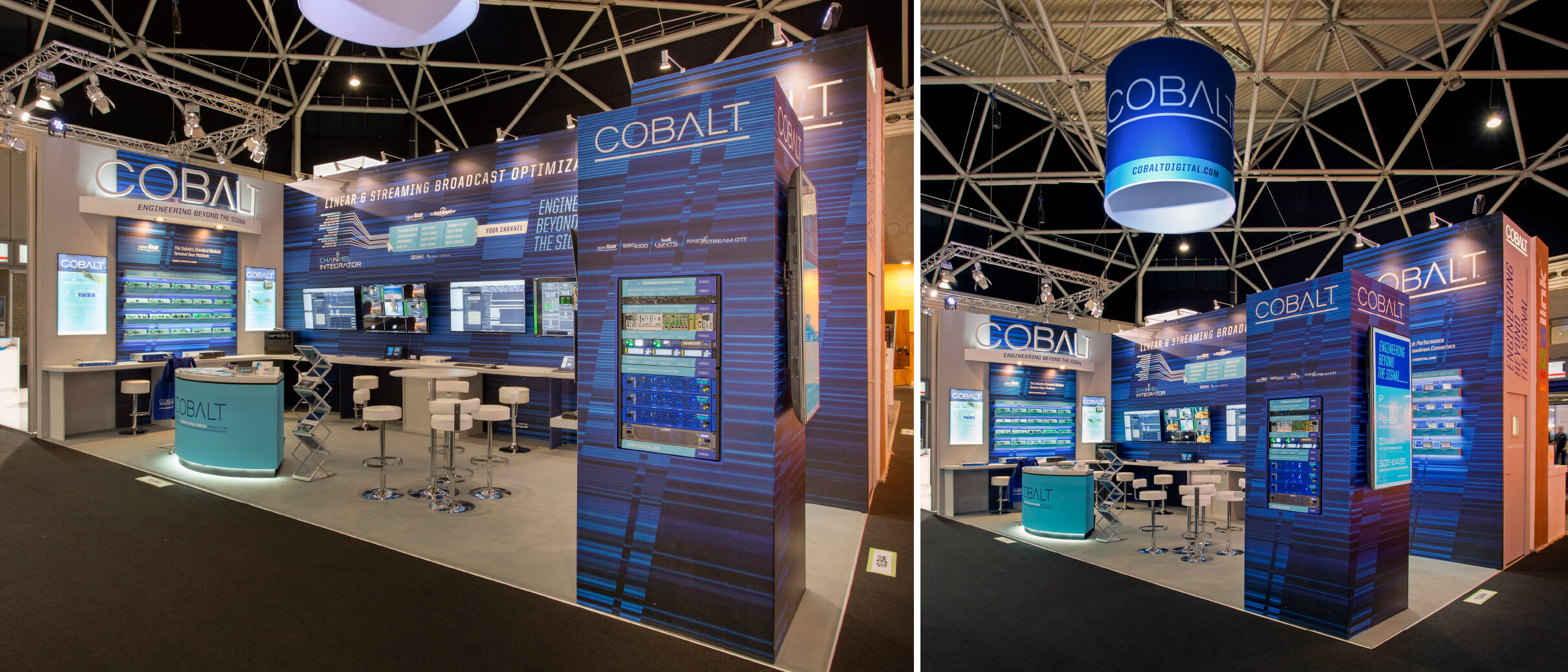 Cobalt Digital | Tradeshow Booth