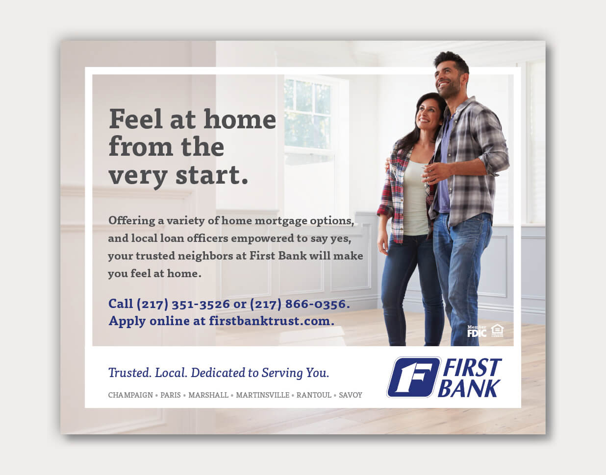 First Bank | Mortgage Campaign