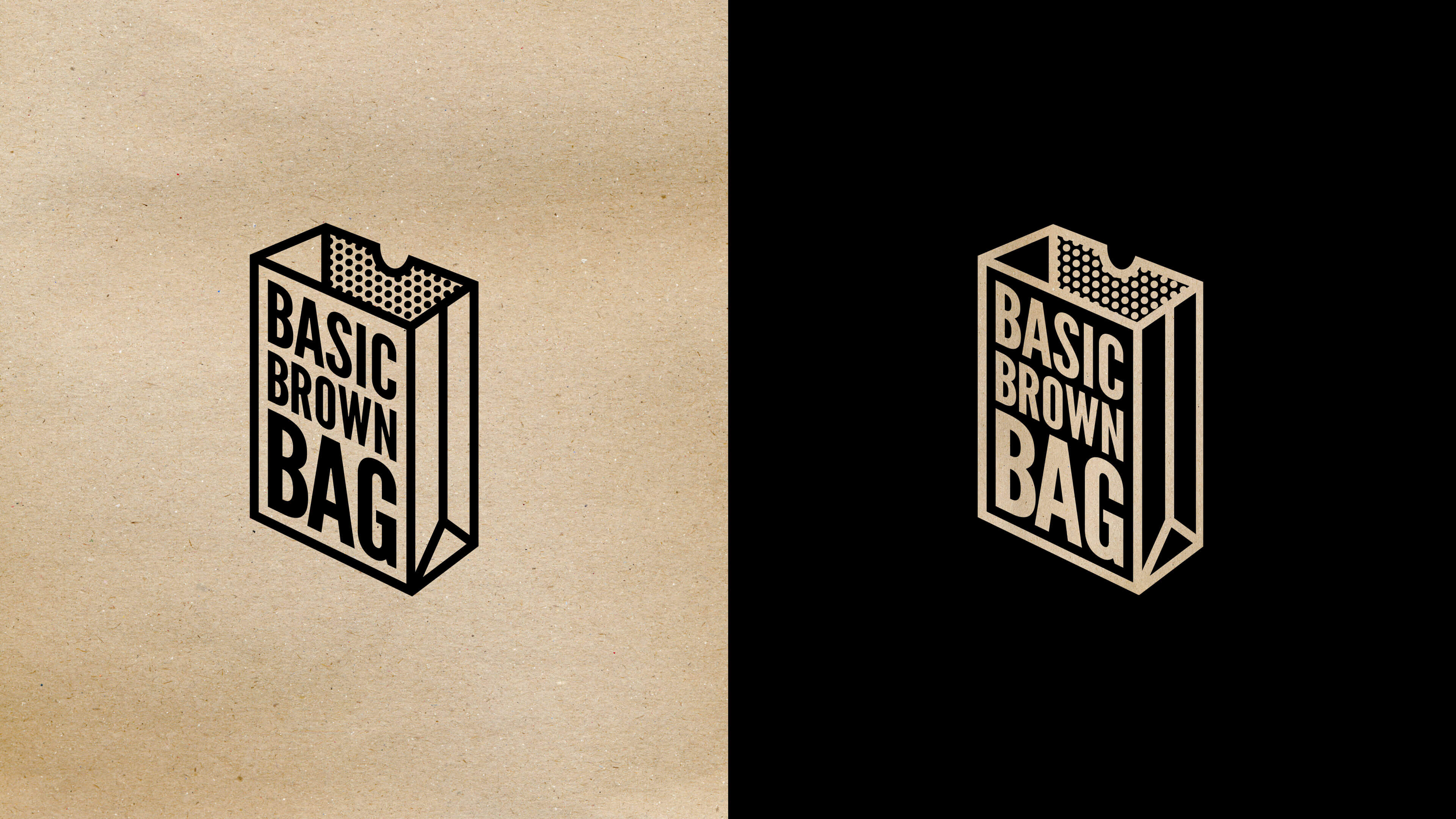 Classic Events Catering - Basic Brown Bag Logo