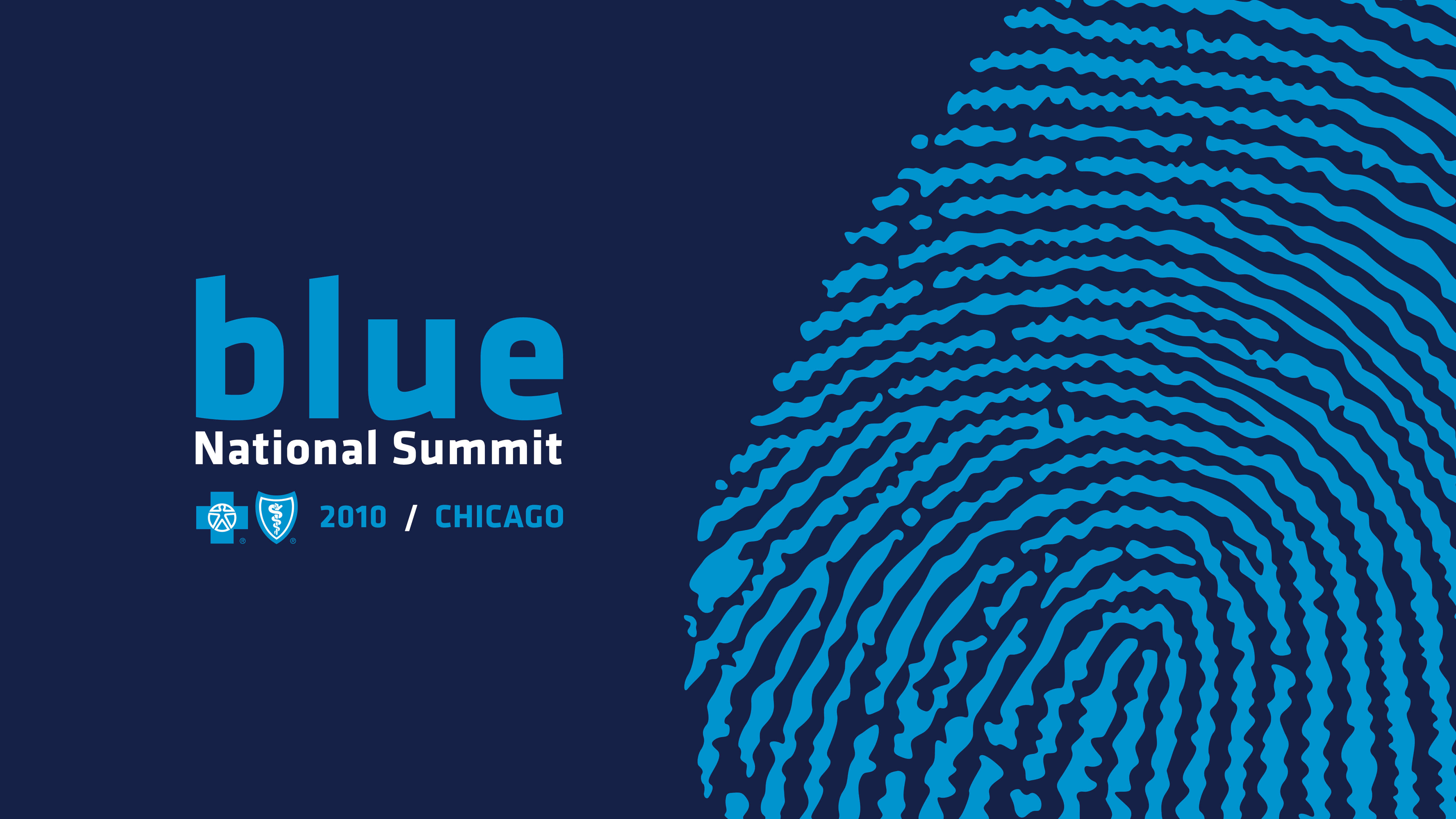 Blue Cross Blue Shield National Summit 2010 - Branding, Graphic Design, Logo