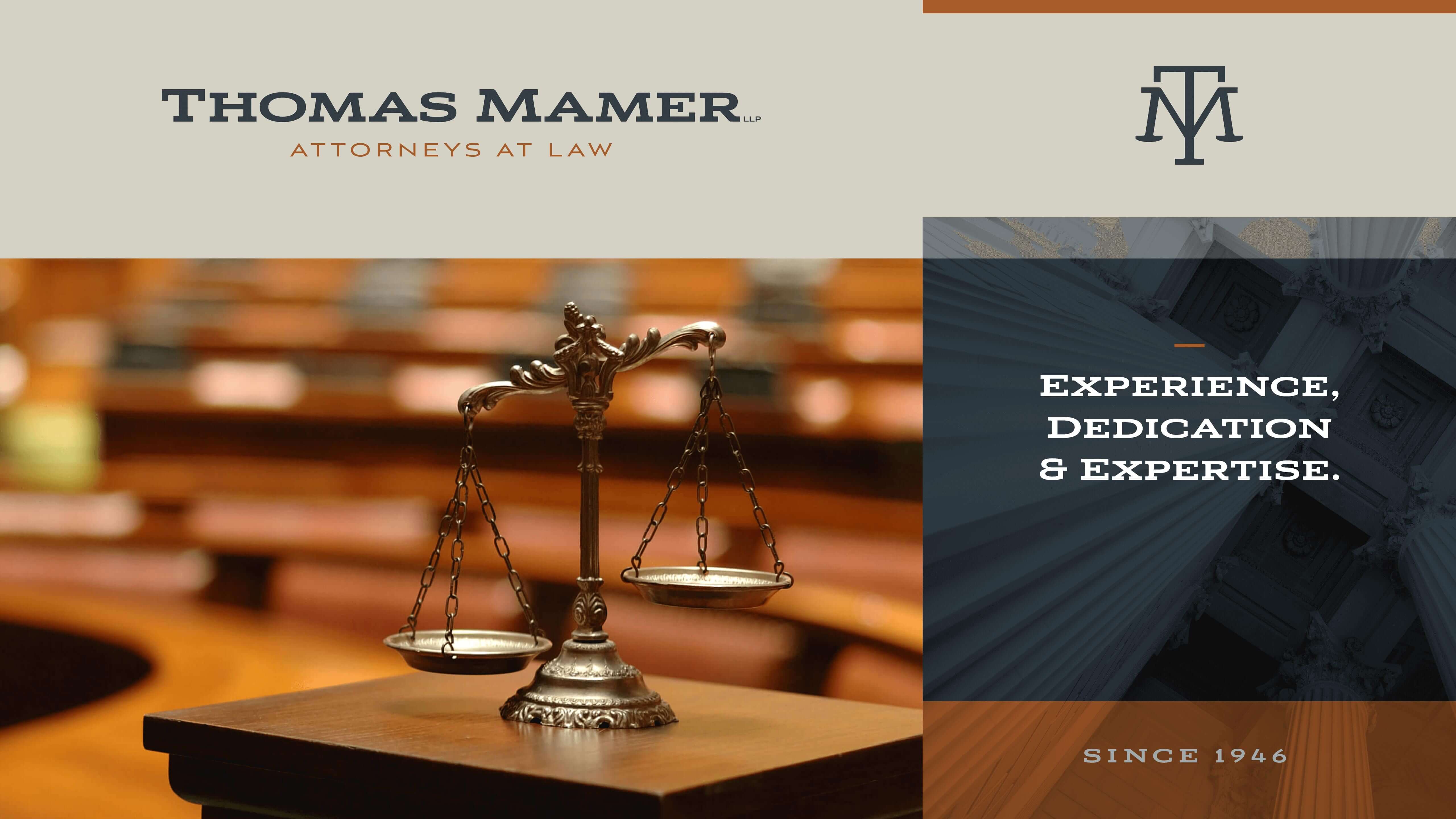 Thomas Mamer - Attorneys at Law - New Branding