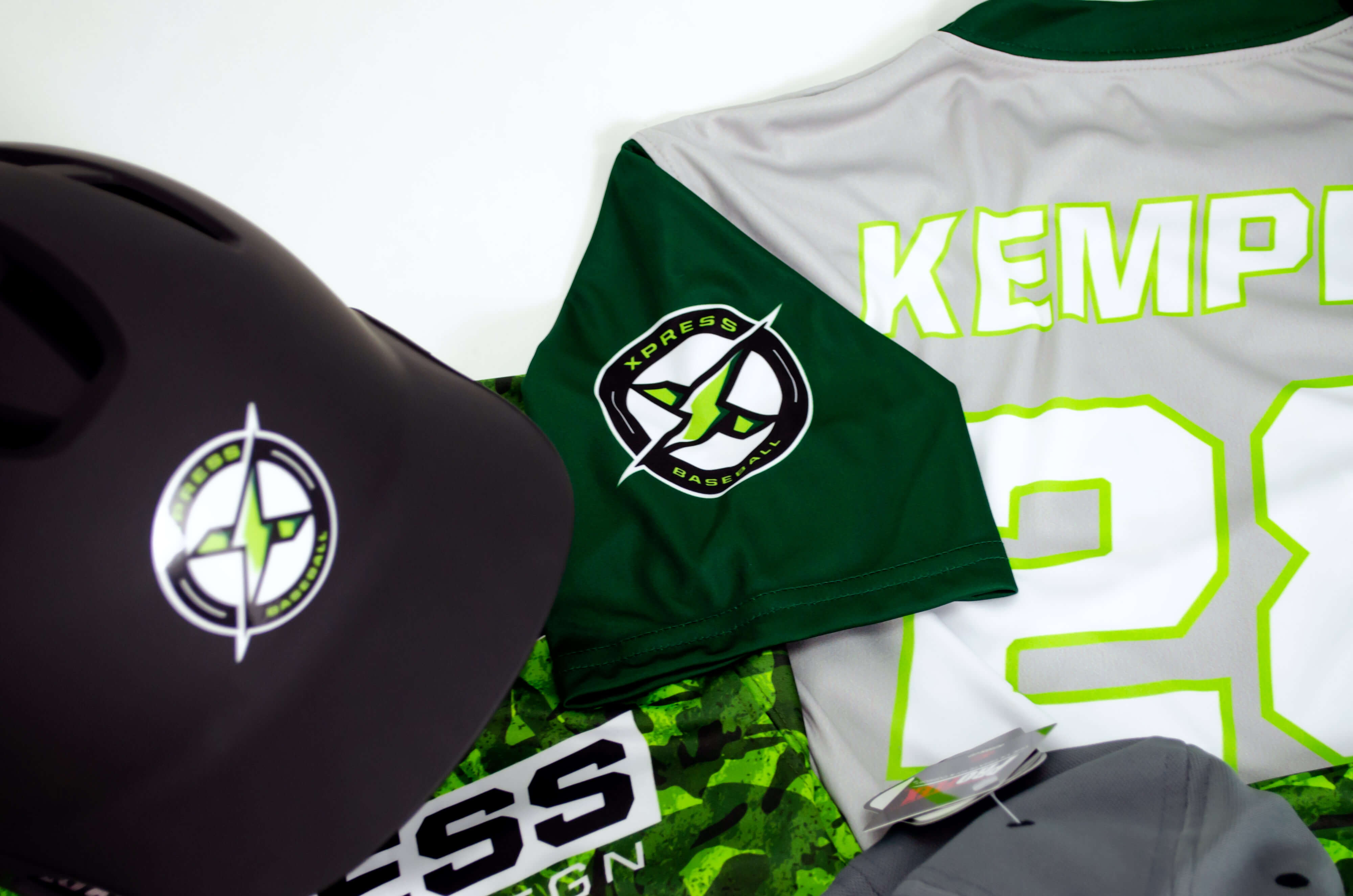 Xpress Baseball Club | Branding and Apparel Design