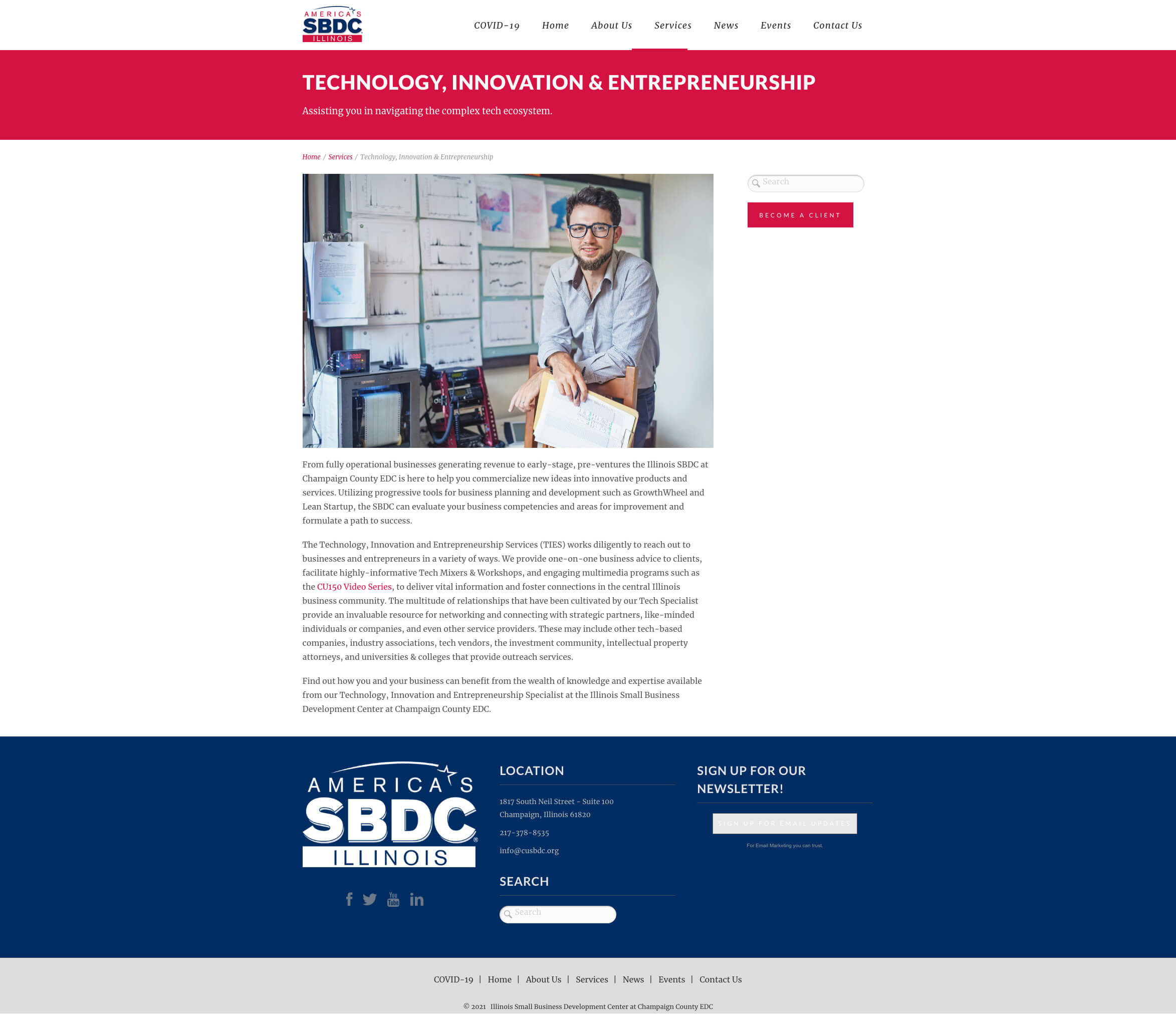 Small Business Development Center | Website