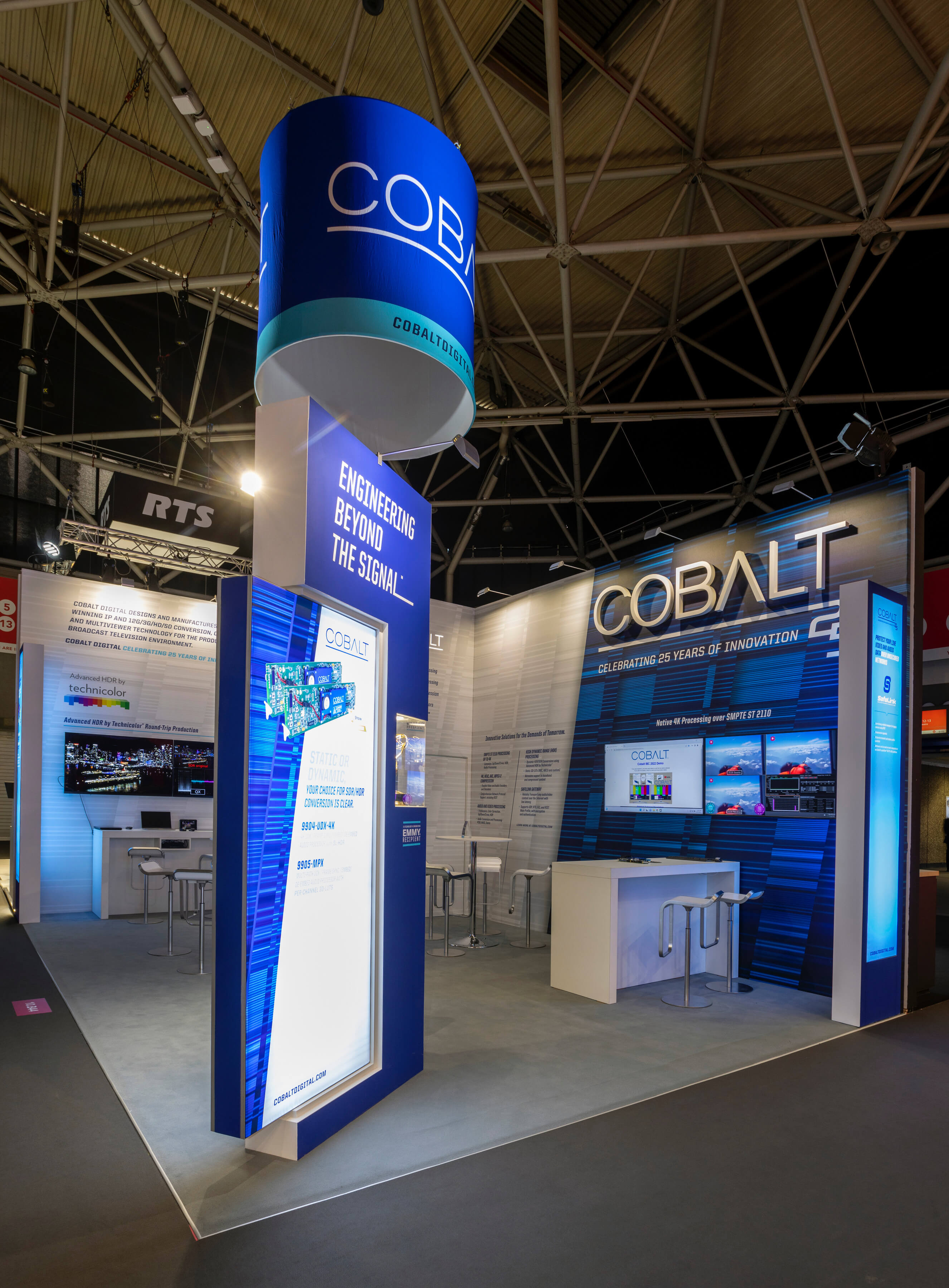 Cobalt Digital | Tradeshow Booth